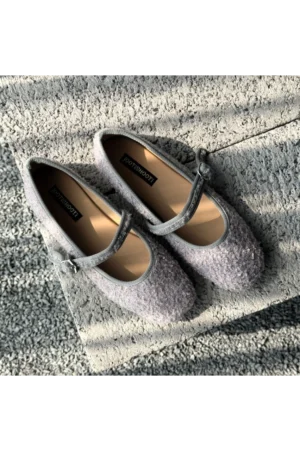 Moonstone Boucle Mary Jane