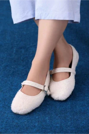 Snow Boucle Mary Jane