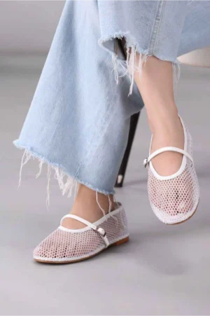 Snow Breeze Mesh Mary Jane