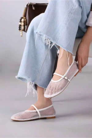 Snow Breeze Mesh Mary Jane