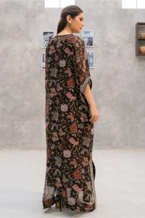 Mocha Bloom Kaftan