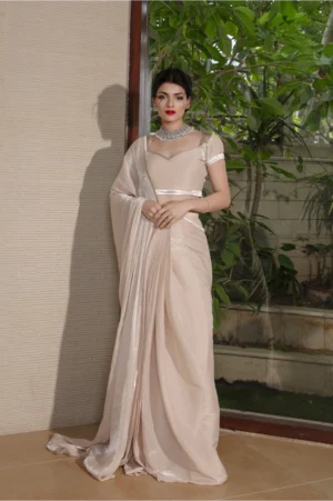 Moonlit Whisper Saree