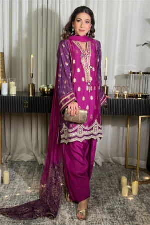 Haneza (Shirt, Pants and Dupatta)