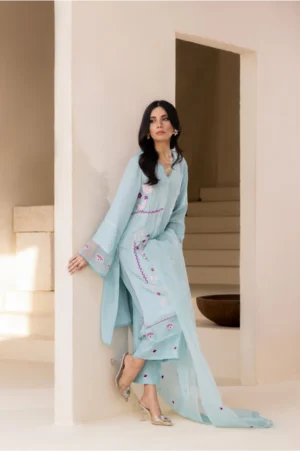 Layal Sea Green 3-Piece