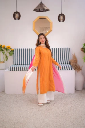 Zaha Mustard 3-Piece