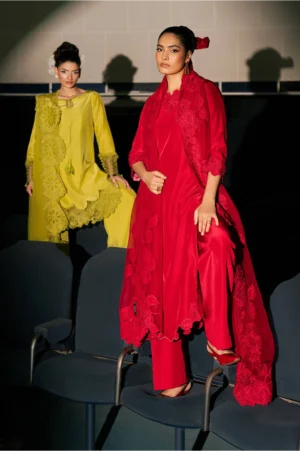 Rose Silk with Dupatta
