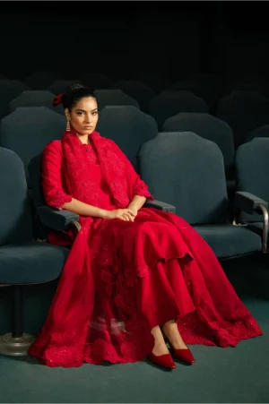 Rose Silk with Dupatta