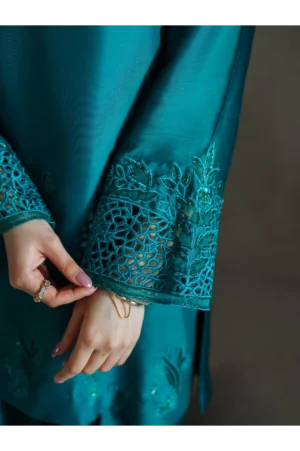 Persian Green Sheesha Silk (3 Piece)