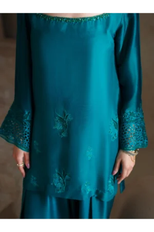 Persian Green Sheesha Silk (3 Piece)