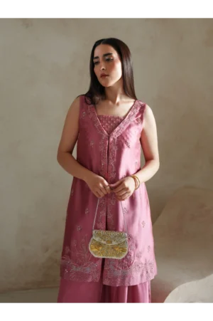 Candy Pink Sheesha Silk (2 Piece)