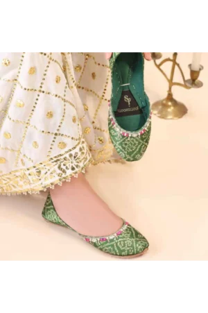 Bandhani Emerald