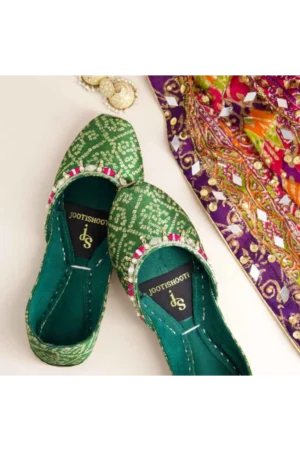 Bandhani Emerald