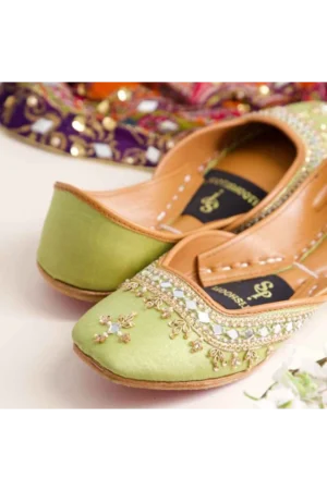 Mehfil Mirror Parrot Green