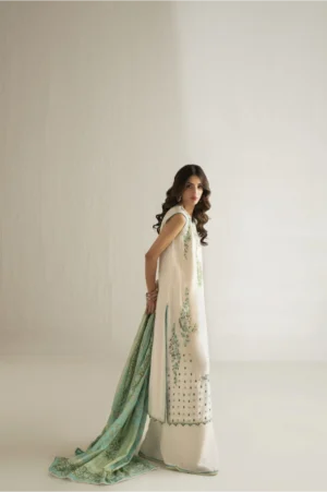 Ivory Sage Breeze Suit