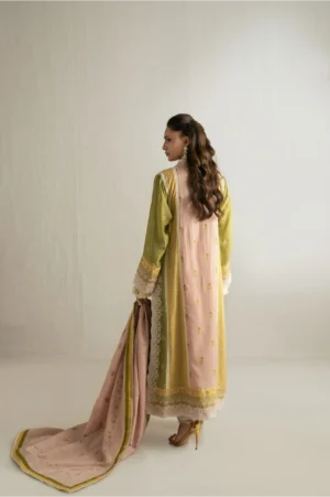 Blush Meadow Panelled Suit