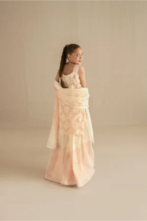 Ivory Stripe & Blossom Set - Rtd