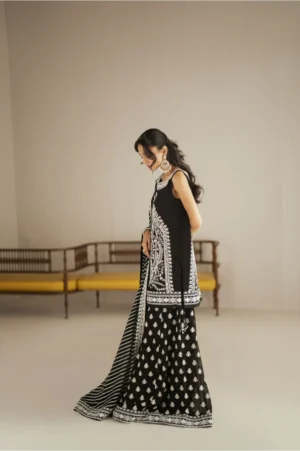 Noir Sitara Lehenga Set