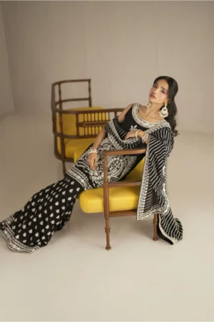 Noir Sitara Lehenga Set