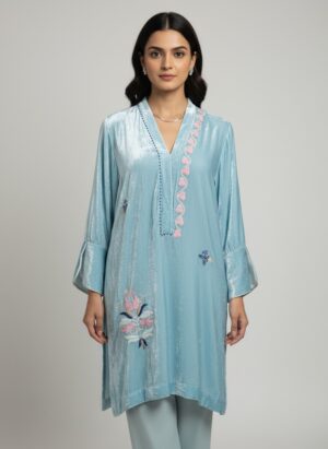 Ice Blue Petalwork