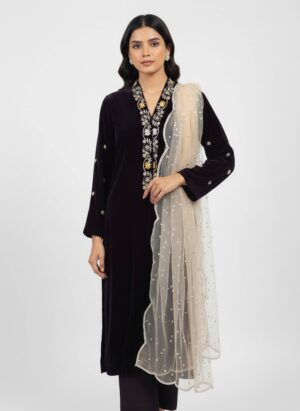 Aubergine Noir Suit