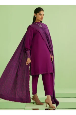Aine Short Shirt With Drape Dupatta