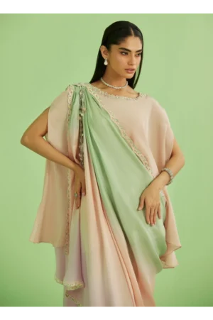 Nera Shirt Pants And Drape Dupatta