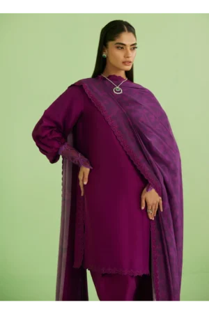 Aine Short Shirt With Drape Dupatta