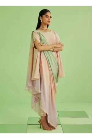 Nera Shirt Pants And Drape Dupatta