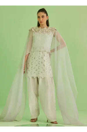 Laine Shirt And Drape Dupatta