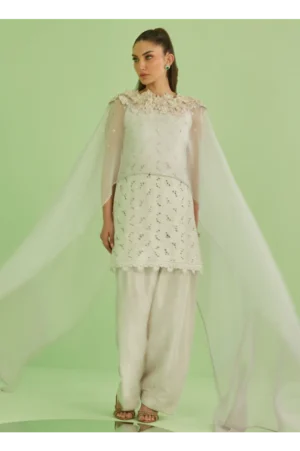 Laine Shirt And Drape Dupatta