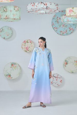Pastel Bloom Kaftan