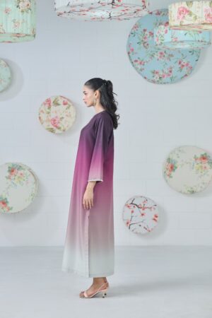 Cranberry Fade Kaftan