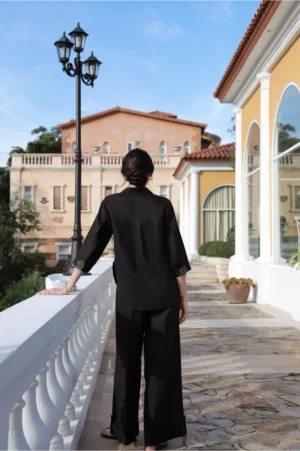 Black Linen Set - Rtd