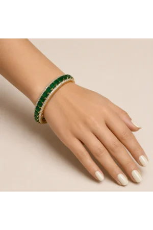 Emerald Spark Bangle - JBB1020BG