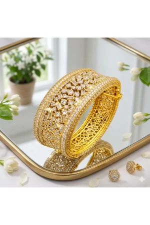 Golden Radiance Cuff – JBB1021BG