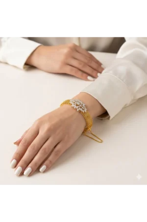 Royal Bloom Bangle – JBB1029BG