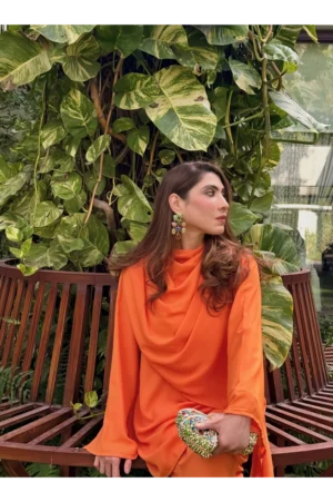 Orange Drape