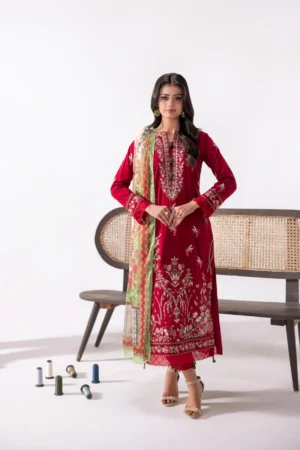 Crimson Red - 3 Pcs
