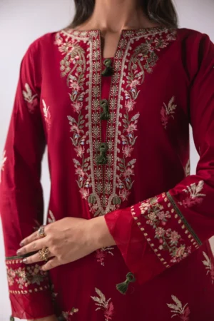 Crimson Red - 3 Pcs