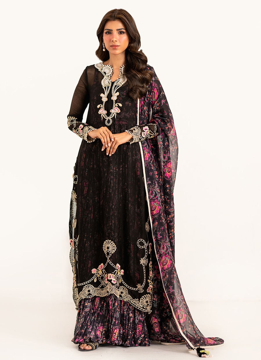 Noiréa Shirt, Inner And Dupatta Set - Image 6