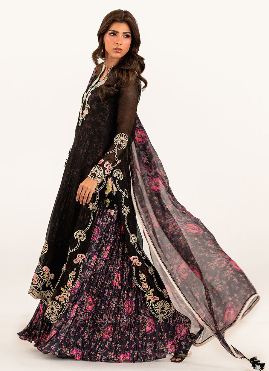 Noiréa Shirt, Inner And Dupatta Set - Image 3