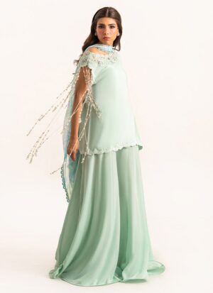 Anari Shirt And Drape Dupatta With Pants