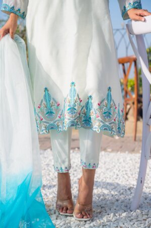 ADELE SHIRT WITH PANTS & DUPATTA AA-00316