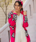 Ambrosia - Printed Jacket with Inner Dress