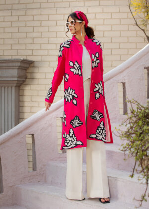 Ambrosia - Printed Jacket with Inner Dress