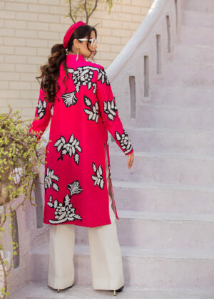 Ambrosia - Printed Jacket with Inner Dress