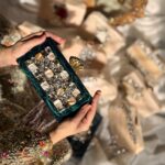 Anaya gold pearl Clutches - Treasure World