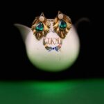 Anaya gold pearl Clutches - Treasure World