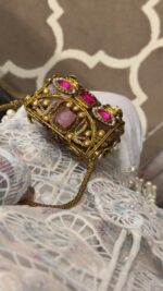 Antique Jewel pop mini clutch - Treasure World