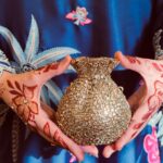 Antique Jewel pop mini clutch - Treasure World
